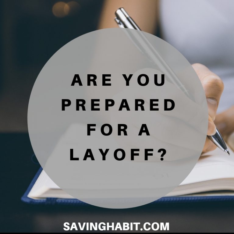Are you prepared for a layoff?